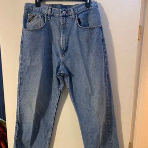 Wrangler 20X Competition Rodeo Relaxed Fit Blue Jeans 34X36 Excellent Condition